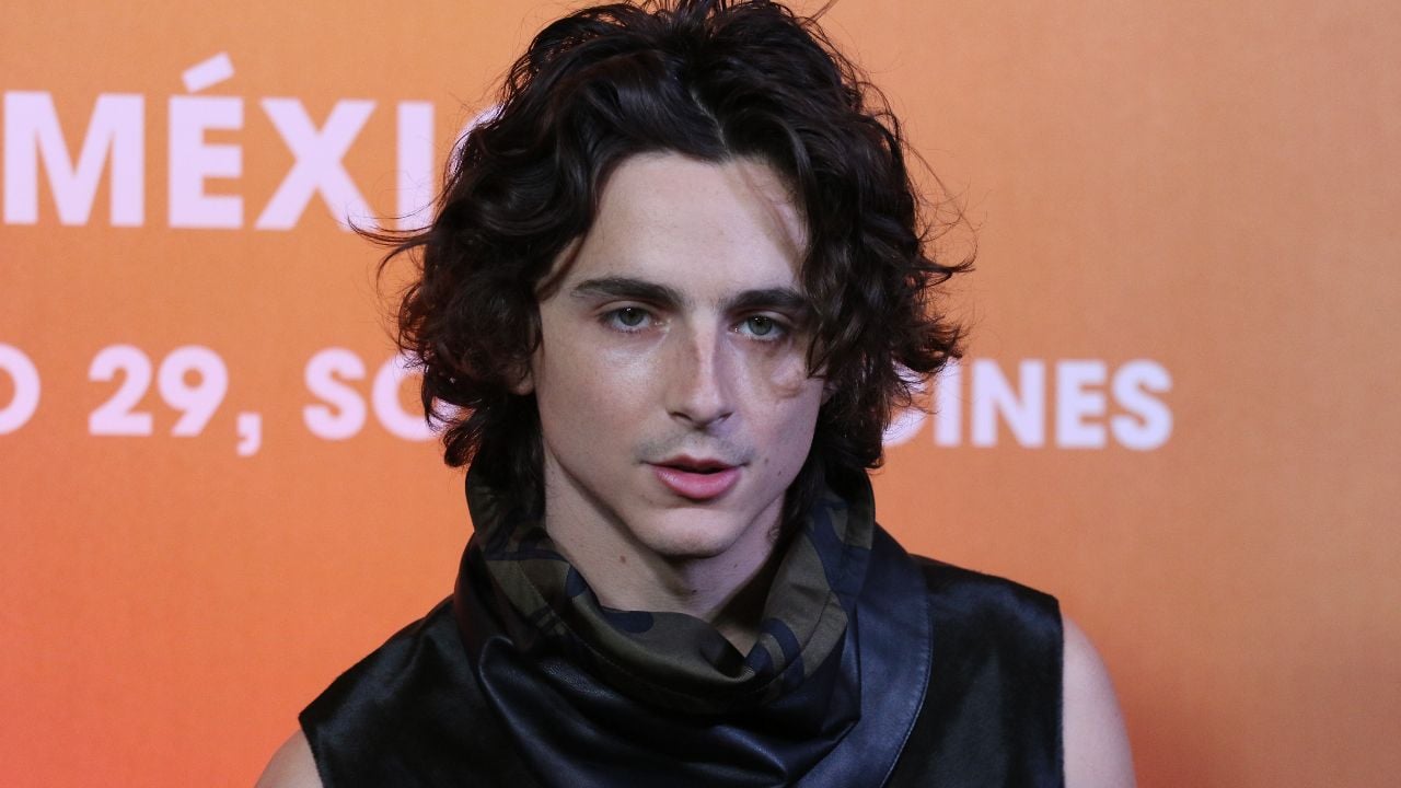 Timothée Chalamet se convierte en luchador mexicano durante la premiere