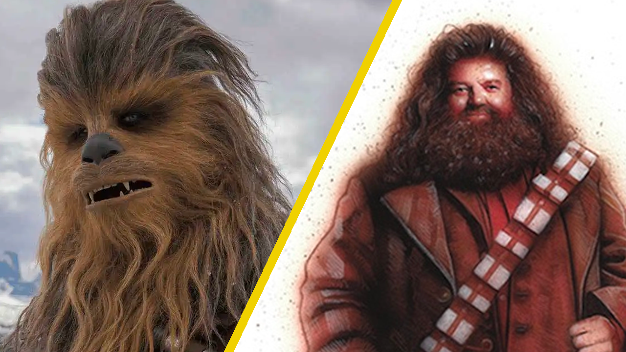 Así se verían los personajes de Harry Potter si fueran de Star Wars