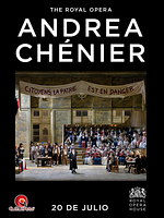 Cartel de Royal Ballet and Opera: Andrea Chenier