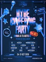 Cartel de HYBE Cheering Party