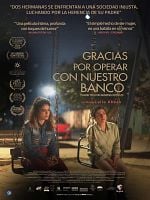 Cartel de Gracias por operar con nuestro banco