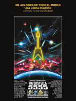 Cartel de Daft Punk & Leiji Matsumoto’s Interstella 5555: The 5tory of the 5ecret 5tar 5ystem