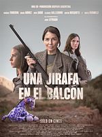Cartel de Una jirafa en el balcón