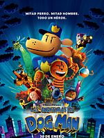 Cartel de Las Aventuras de Dog Man