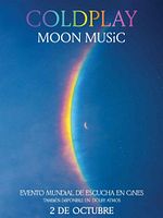 Cartel de Coldplay Moon Music Global Theatrical Listening Event