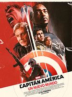 Cartel de Capitán América: Un Nuevo Mundo 