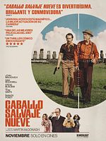 Cartel de Caballo Salvaje Nueve