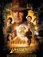 Cartel de Indiana Jones y el Reino de la Calavera de Cristal