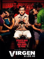 Cartel de Virgen a los 40