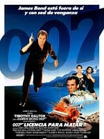 Cartel de 007 Licencia para matar