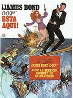 Cartel de Al servicio secreto de su Majestad