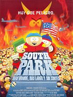 Cartel de South Park - más grande, más largo y sin cortes