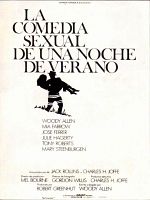 Cartel de La comedia sexual de una noche de verano