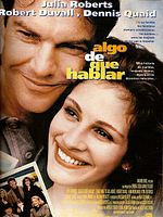 Cartel de Algo de qué hablar