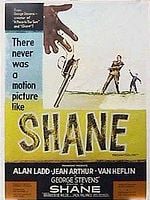 Cartel de Shane, el desconocido