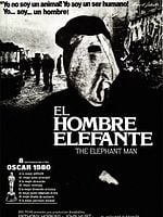 Cartel de El hombre elefante