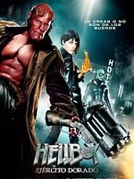 Cartel de Hellboy II. El ejército dorado