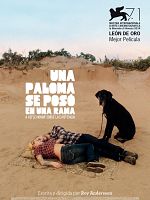 Cartel de Una paloma se posó en una rama a reflexionar sobre la existencia