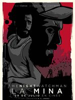 Cartel de The Night Watchman. La mina