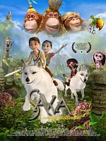 Cartel de Savva y el dragón de fuego