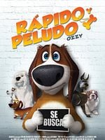 Cartel de Ozzy: Rápido y peludo
