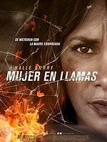 Cartel de Mujer en llamas