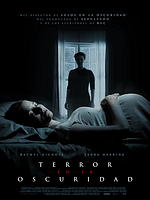 Cartel de Terror en la oscuridad
