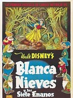 Cartel de Blancanieves y los siete enanos