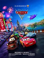 Cartel de Cars 2: Una nueva aventura sobre ruedas