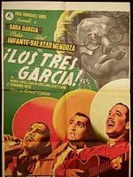 Cartel de Los tres García