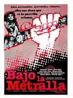 Cartel de Bajo la metralla