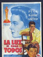 Cartel de La luz es para todos