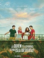 Cartel de ¿A quién te llevarías a una isla desierta?