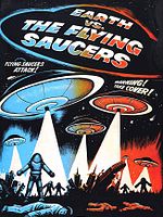 Cartel de Los visitantes del espacio