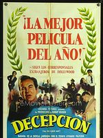 Cartel de Decepción