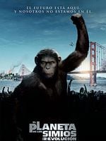 Cartel de El planeta de los simios (R)evolución