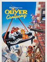 Cartel de Oliver y su pandilla