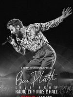 Cartel de Ben Platt en vivo desde Radio City Music Hall