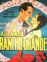 Cartel de Allá en el Rancho Grande