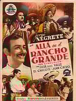 Cartel de Allá en el Rancho Grande