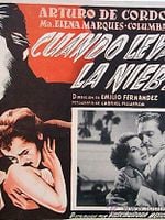 Cartel de Cuando levanta la niebla