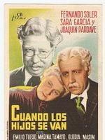 Cartel de Cuando los hijos se van