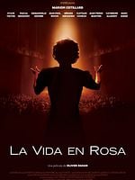 Cartel de La vida en rosa