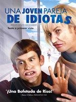 Cartel de Una joven pareja de idiotas