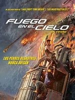 Cartel de Fuego en el Cielo
