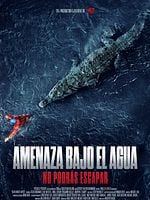 Cartel de Amenaza Bajo el Agua: No Podrás Escapar