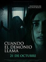 Cartel de Cuando el demonio llama