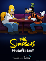Cartel de The Simpsons in Plusaversary!