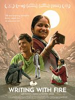 Cartel de Writing with Fire