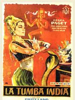 Cartel de La tumba india